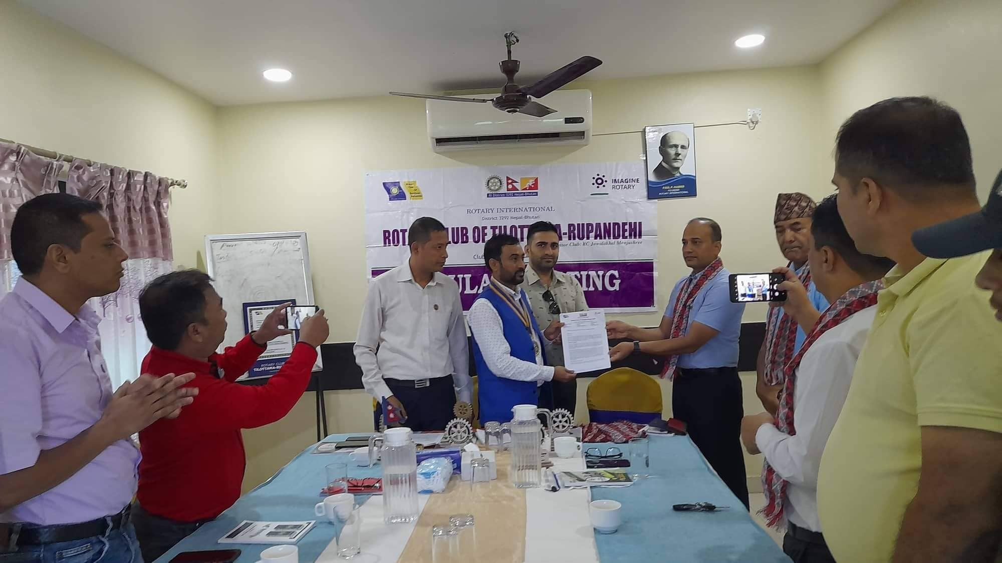 रोटरी तिलोत्तमा रुपन्देहीसँग जापानको रोटरी सेटेलाइटले सहकार्य गर्ने