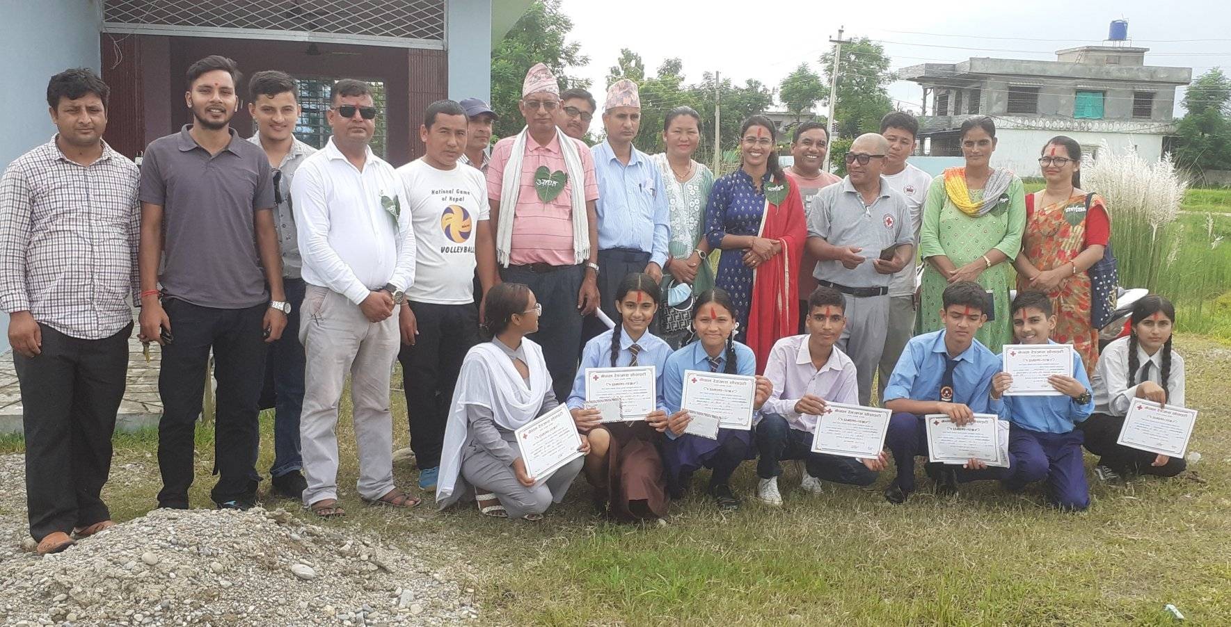 नेपाल रेडक्रस सोसाइटी कञ्चन उपशाखाद्वारा आयोजित वक्तृत्वकला प्रतियोगिता सम्पन्न