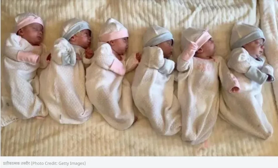 हिना जाहिदले जन्माइन् एक साथ ६ शिशु !