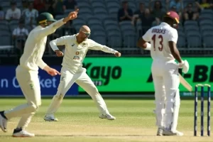 वेस्ट इन्डिजविरुद्धको पहिलो टेस्टमा अस्ट्रेलिया विजयी