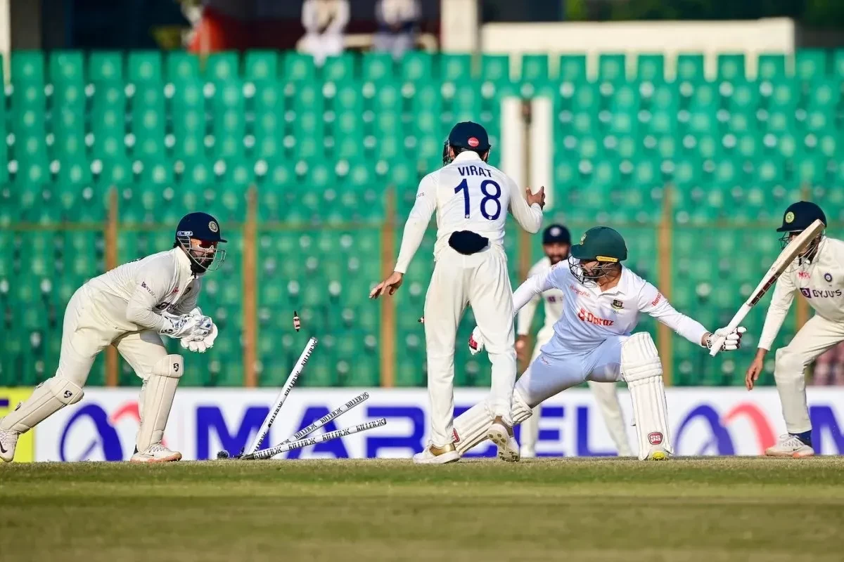 एकदिवसीयको बदला लिँदै टेस्ट शृङ्खलामा भारतको विजयी सुरुवात