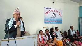 अपाङ्गता भएकालाई अवसर प्रदान गरे सपाङ्ग सरह काम गर्न सक्छन : देवदह प्रमुख खरेल