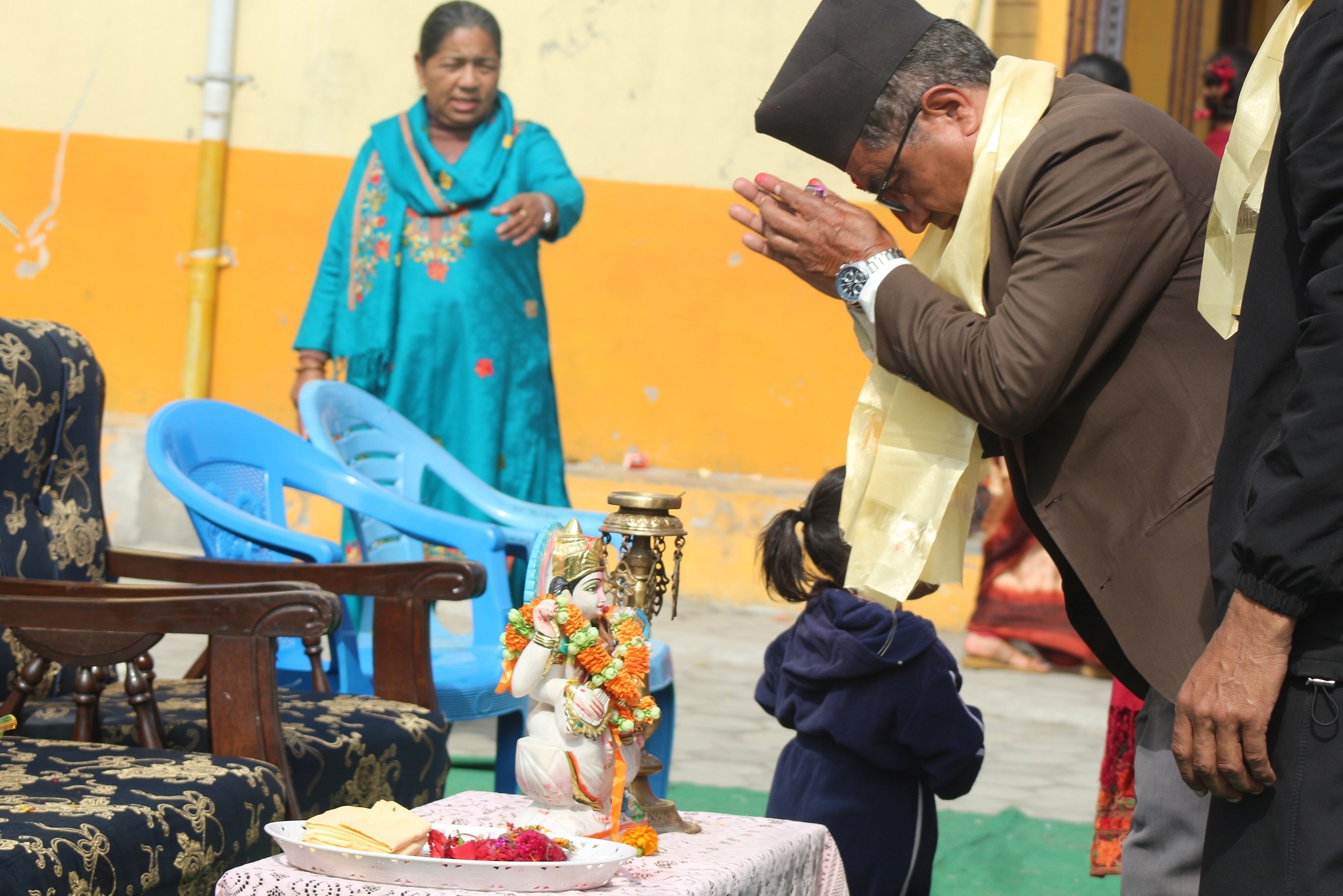 सनमोडेल ईङ्गलिस बोर्डिङ्ग स्कलमा अक्षराम्भ तथा विविध सांस्कृतिक कार्यक्रम