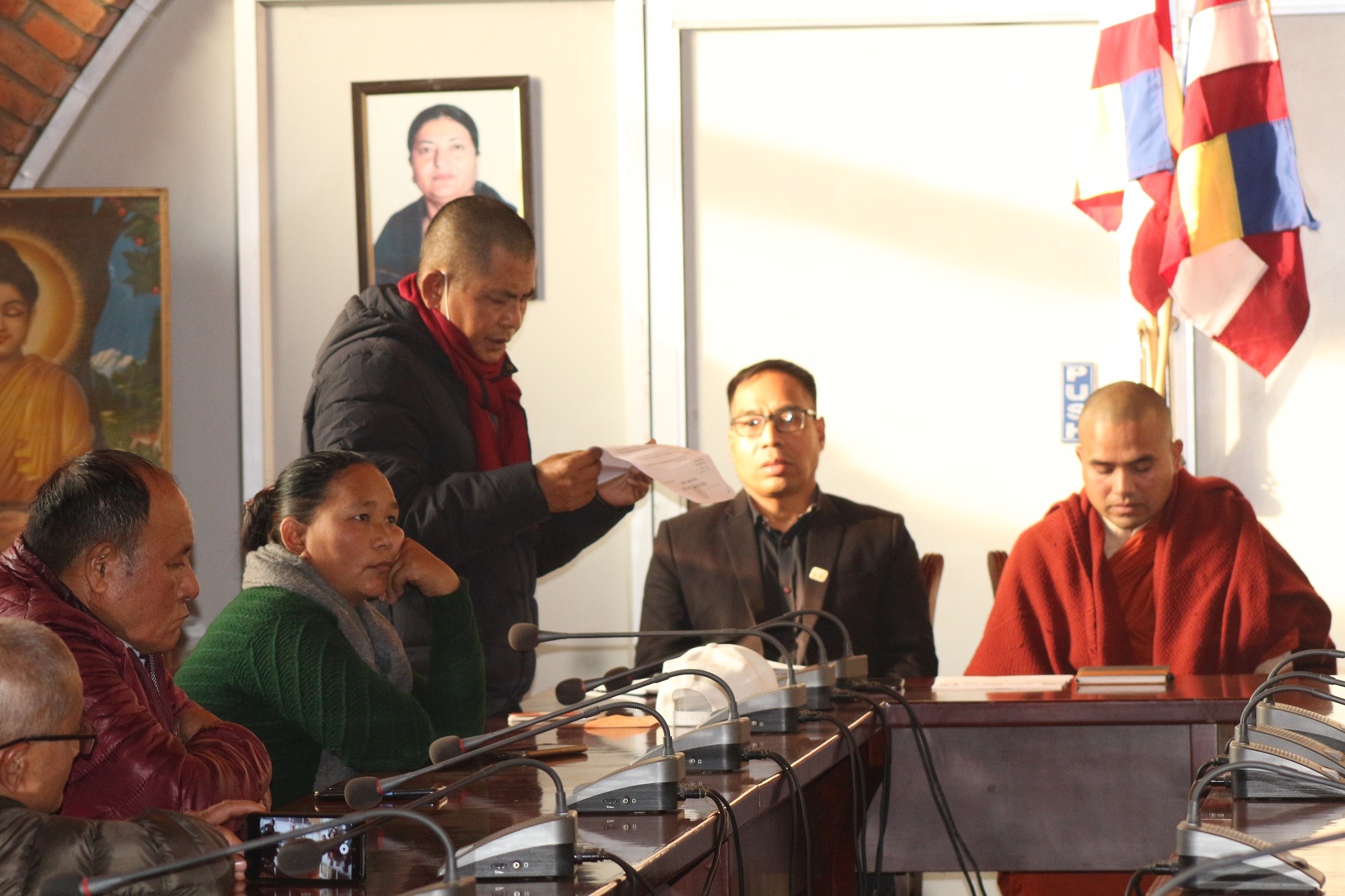 रामकथा प्रवचनबारे जिल्ला प्रशासनमा ज्ञापनपत्र, लुम्बिनीमा त्रिपक्षिय छलफल