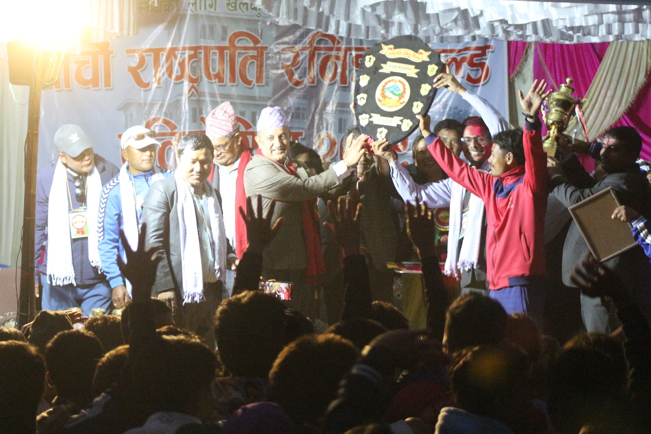 पाचौं राष्ट्रपति रनिङ्ग शिल्ड प्रतियोगिता सम्पन्न, ९ स्वर्ण सहित प्रगती नमुना मावि. प्रथम