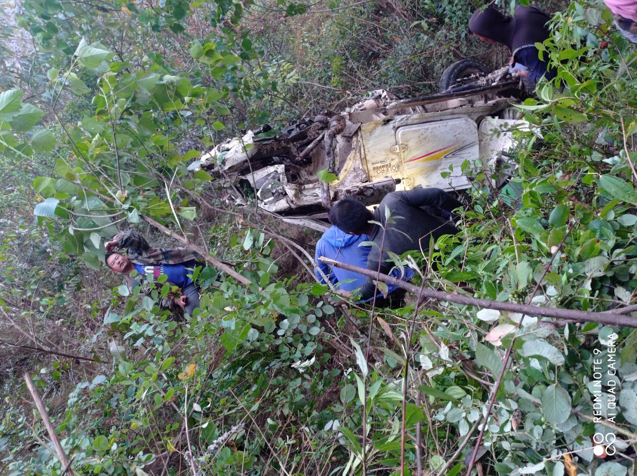 गुल्मीको ठूलो लुम्पेकमा जिप दुर्घटना, एकजना घाइते