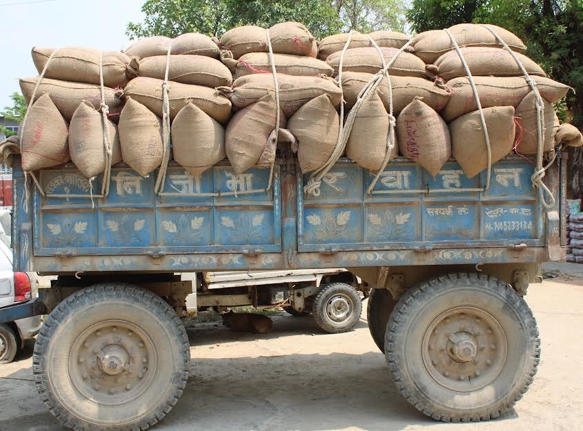 रुपन्देहीको मायादेवीबाट अवैध खाद्यान्न तथा युरिया (खाद) मल नियन्त्रणमा