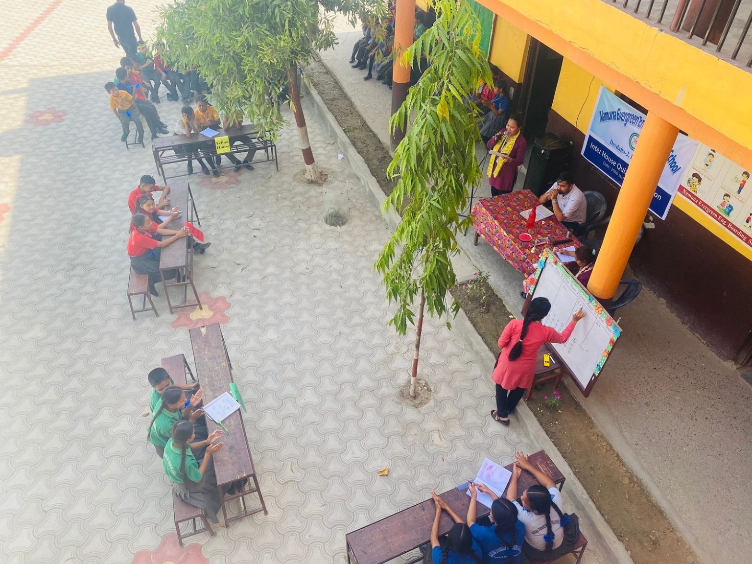 नमुना एभरग्रिनमा हाजिरिजवाफ प्रतियोगिता सम्पन्न