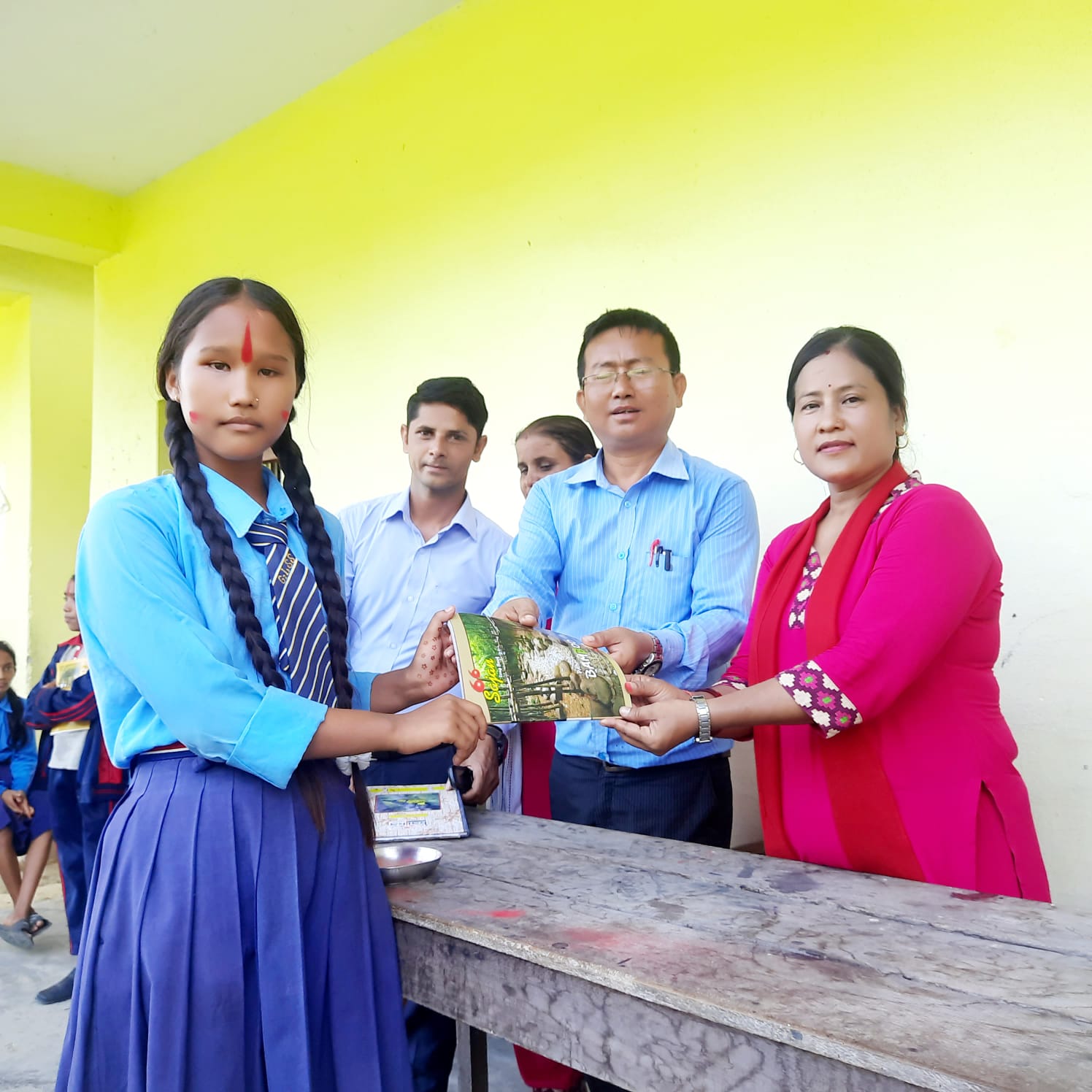 ज्ञानोदय आधारभुत बिद्यालयमा हस्तलेखन प्रतियोगिता सम्पन्न