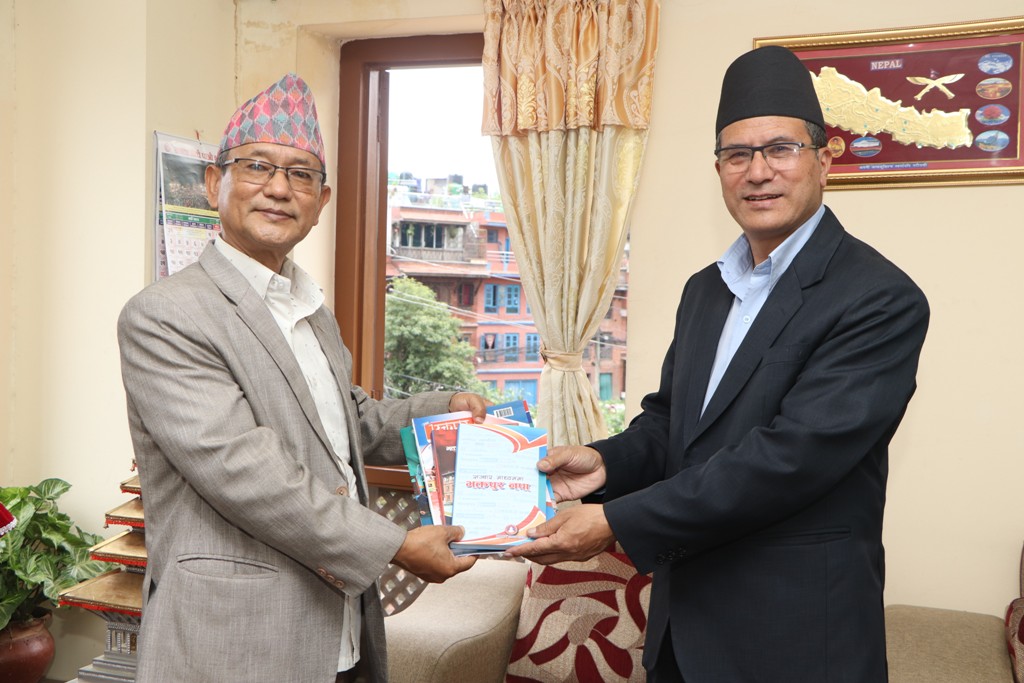 भक्तपुर मोडल बिकासको अध्ययनका लागि प्रतिनिधिसभा सदस्य तथा पुर्वमन्त्री राई भक्तपुरमा