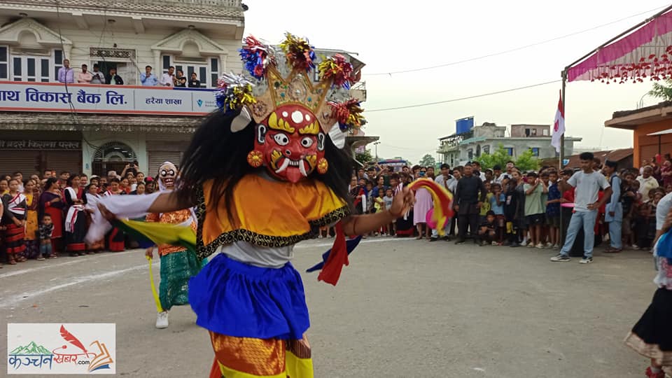 आज नागपञ्चमी, नेवाःदेय दवु कञ्चनद्वारा लाखेनाच प्रस्तुत