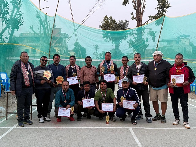 कञ्चनमा सि लेभल ब्ययाडमिन्टन प्रतियोगिता सम्पन्न