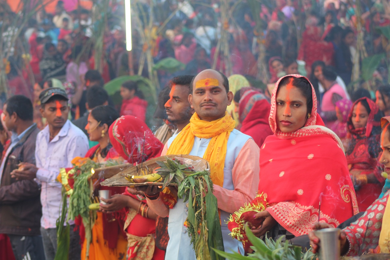 आज उदाउदो सूर्यलाई अर्घ दिएर छठपर्वको समापन,