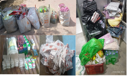 जिल्ला प्रहरी कार्यालय रुपन्देहीद्वारा अबैध सामान नियन्त्रणमा