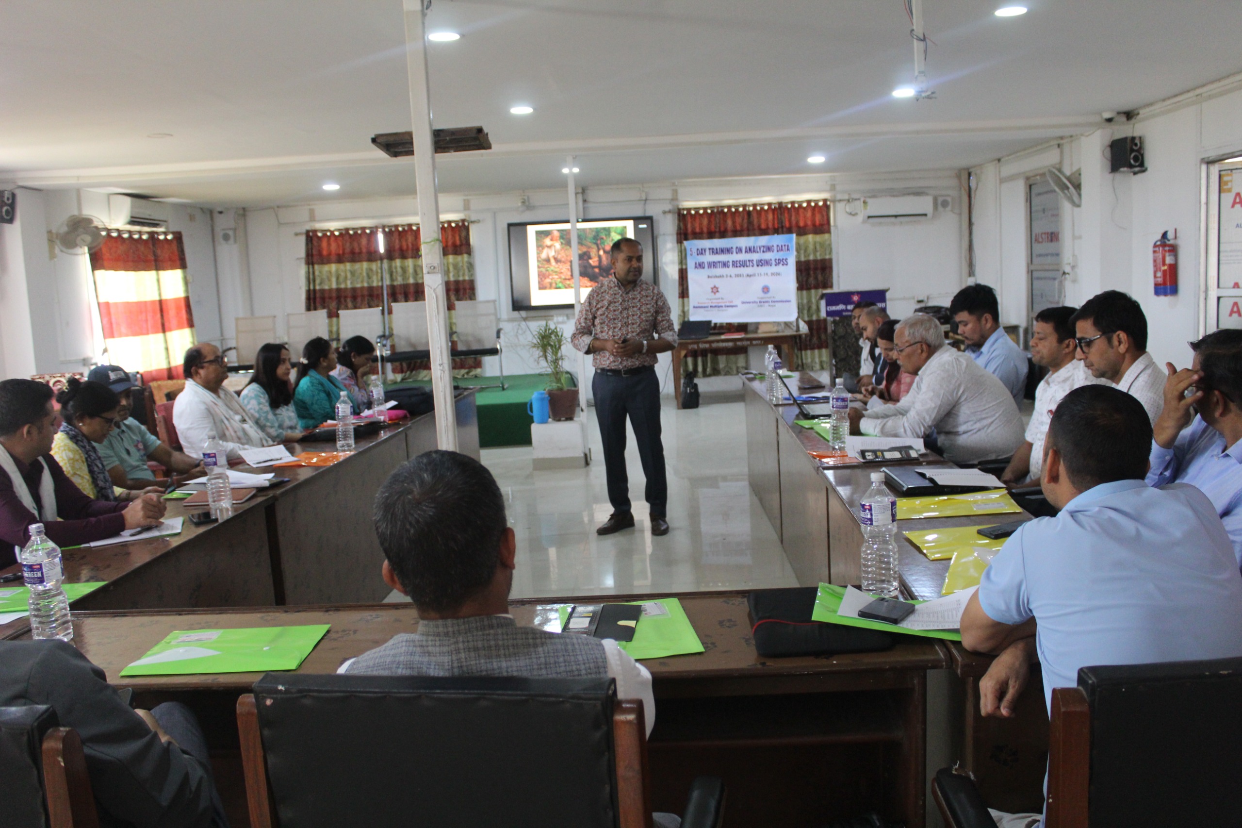 राममणी क्याम्पसमा अनुसन्धान लेखन तालिम सम्पन्न