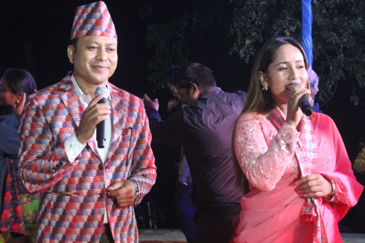 नारायण विपी र विष्णुले भैरमघाट मेलामा उधुम गरे