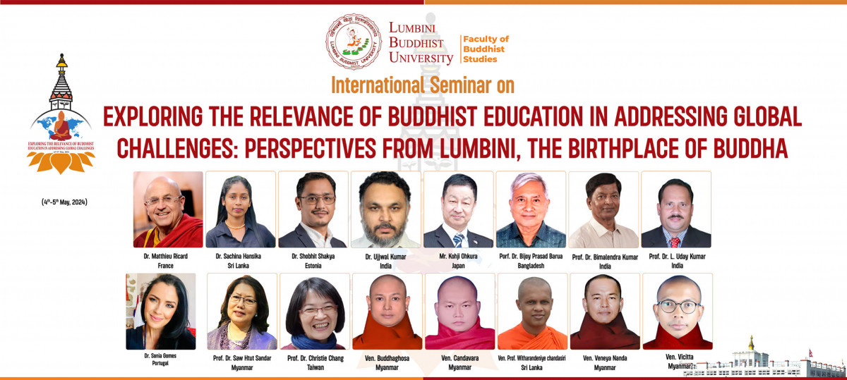लुम्बिनीमा आजबाट अन्तर्राष्ट्रिय बौद्ध गोष्ठी शुरु हुदै
