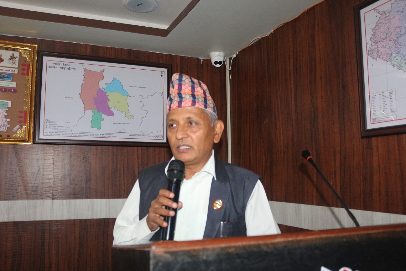 रुपन्देहीको कञ्चनमा निर्वाचन क्षेत्र लक्षित आवस्यकता पहिचान कार्यक्रम सम्पन्न 