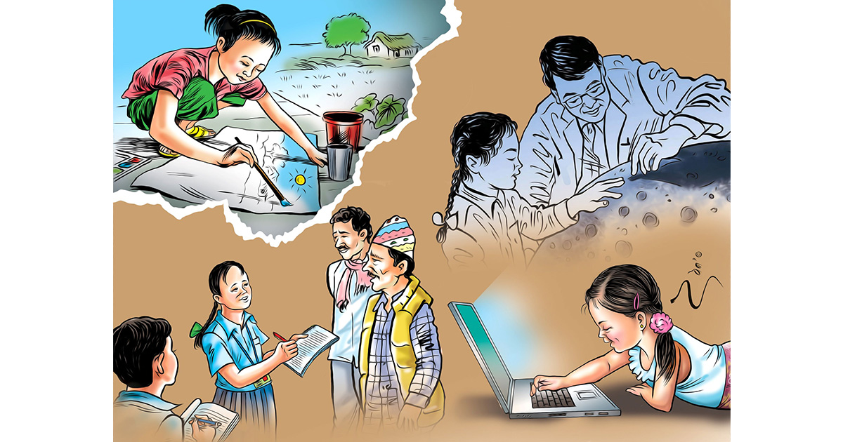 विद्यार्थीका लागि बोझ बन्दै सिकाइ