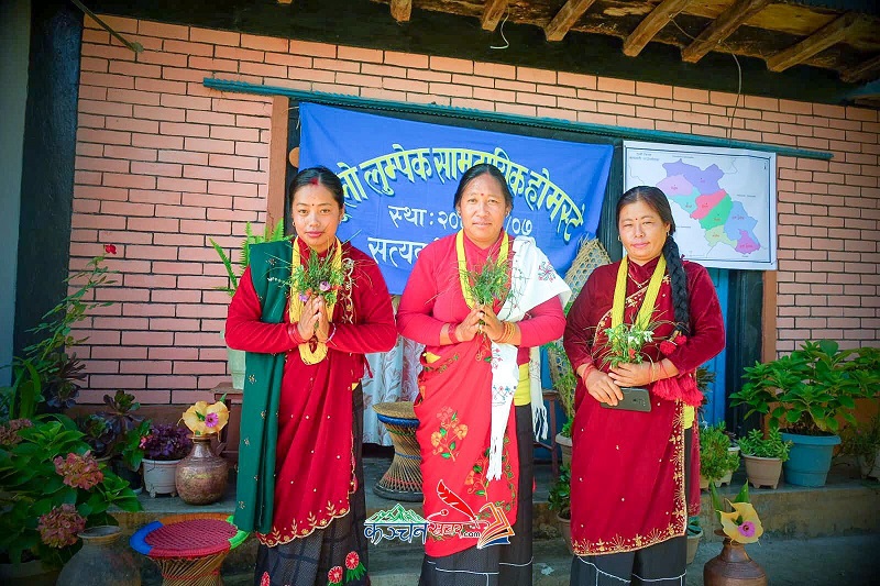 गुल्मीको ठूलो लुम्पेकमा सामुदायिक होमस्टे सञ्चालन, पर्यटकको चाप बढ्दै