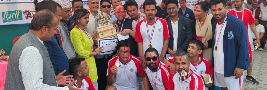 एफएनजे कर्पोरेट मिडिया कपको उपाधि ग्लोबल आवाजलाई