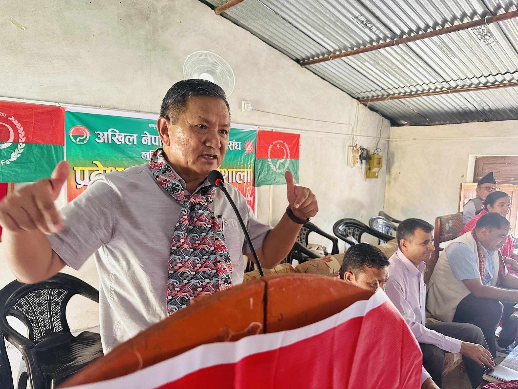 कृषि क्षेत्रबाटै मुलुक समृद्ध बन्छ : उपमहासचिव गुरुङ