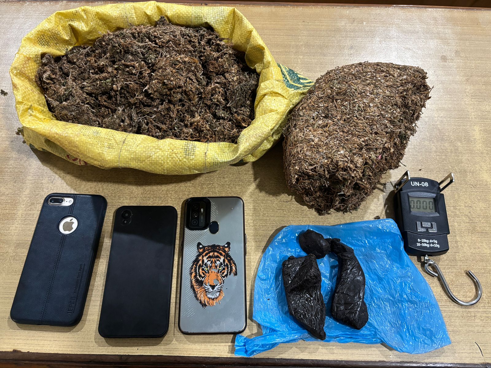 लागु औषध सहित भैरहवाबाट तीन जना पक्राउ