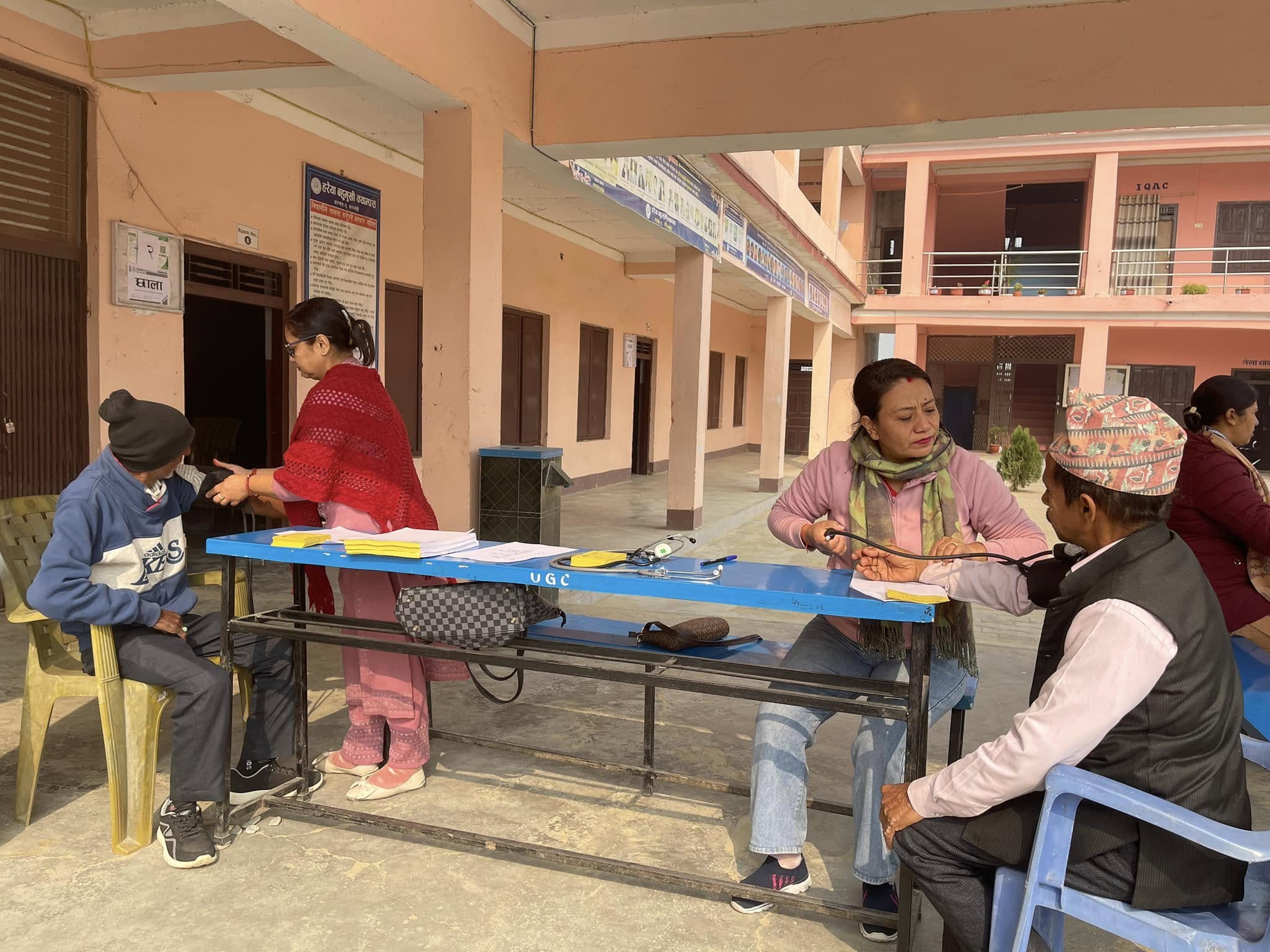 हरैया बहुमुखी क्याम्पसमा निःशुल्क स्वास्थ्य शिविर सम्पन्न, २५० जनाको निःशुल्क स्वास्थ्य परिक्षण