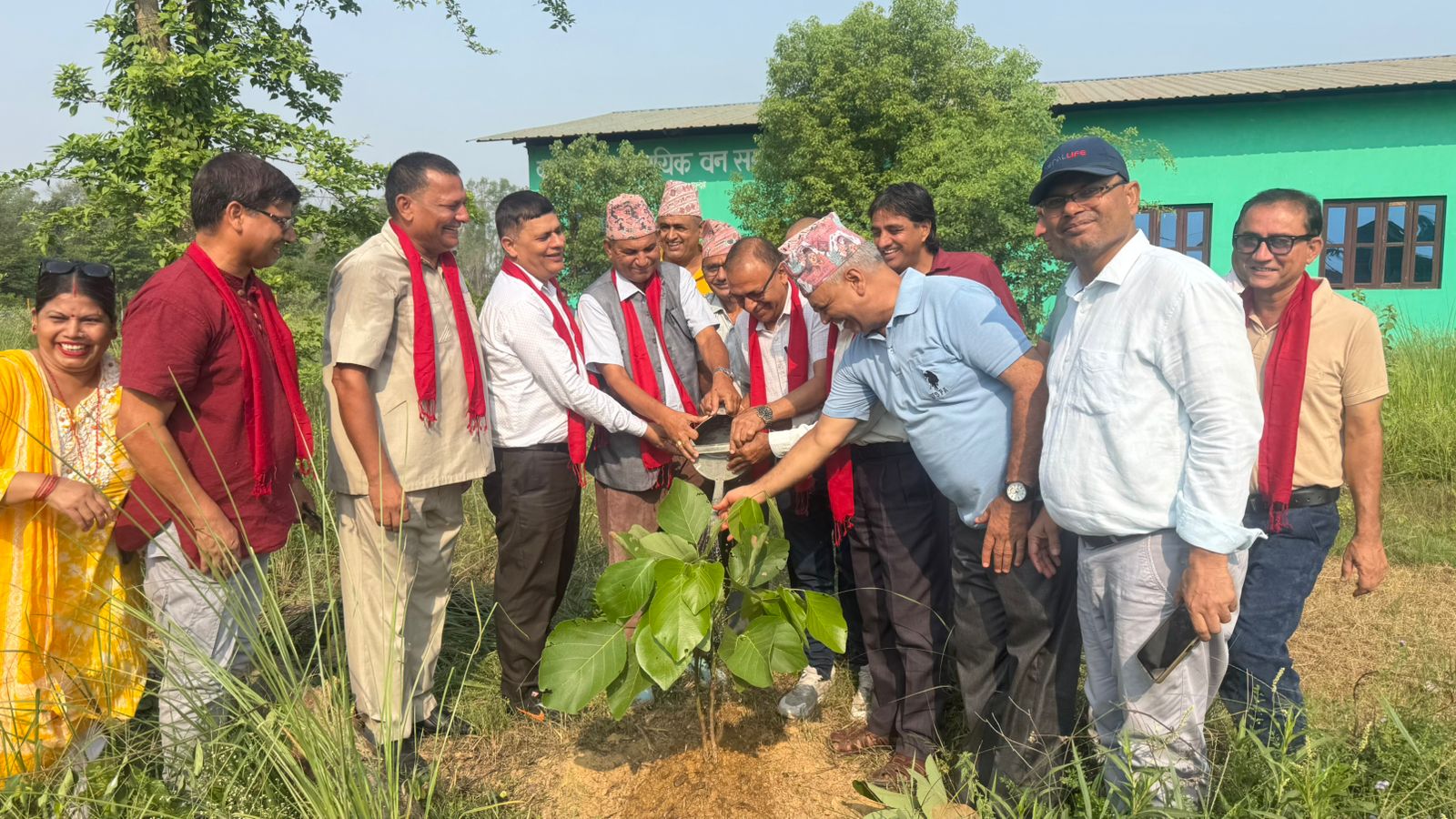 हरियाली प्रवद्र्धनमा तिलोत्तमा व्यापार संघ सक्रिय