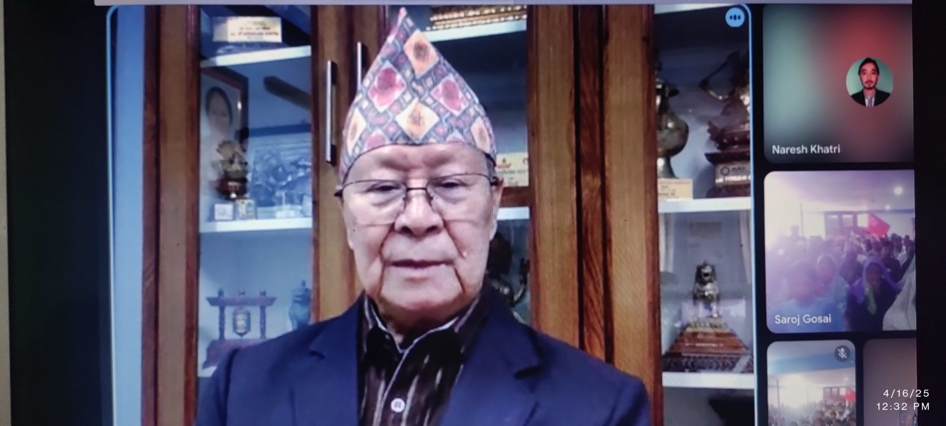 “नेपाली जनता राजा पुनःस्थापना गर्ने पक्षमा छैनन्”